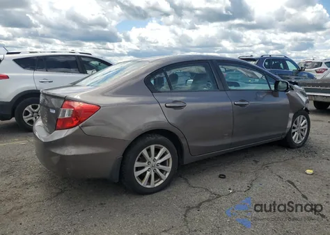 2012 Honda Civic Ex z USA, uszkodzony, nr VIN 2HGFB2F83CH601157